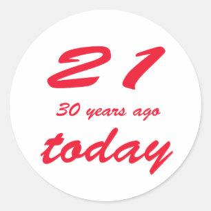Adesivo 51 anos