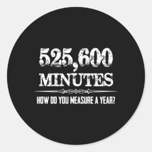 Adesivo 525600 Minutos Ator Ager Palco Teatro Musical