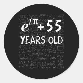Adesivo 54.A Identidade Do Euler Do Geek Matemático