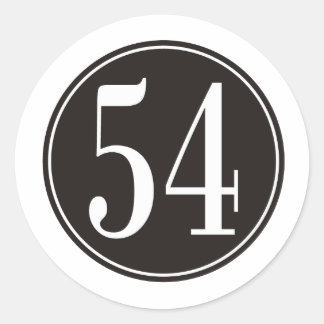Adesivo #54 Círculo Preto