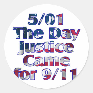 Adesivo 5/1 Dia de Justiça chegou para 11/9