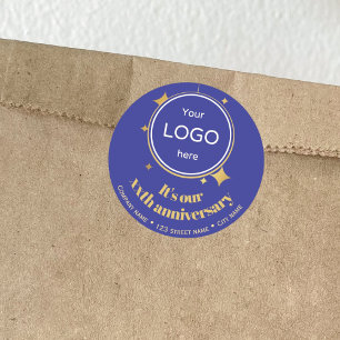 Adesivo 5 comercial 10º aniversário do 50º aniversário do 