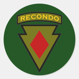Adesivo 5 Infantry Div Recondo pocket patch 1