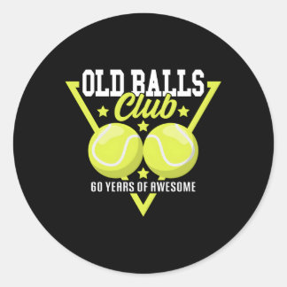 Adesivo 60º I Old Balls Club I Tênis