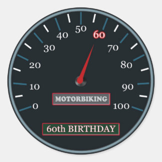 Adesivo 60.º Aniversário