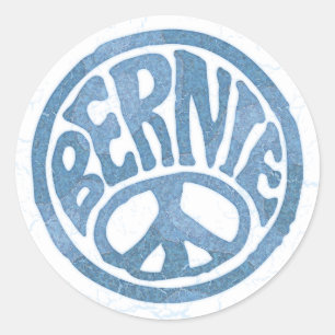 Adesivo 60s paz Bernie