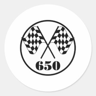 Adesivo 650 bandeiras Checkered