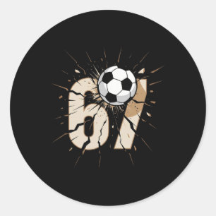 Adesivo 67 Brainrot Futebol Juvenil Gotejamento - Crianças