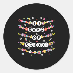 Adesivo 67 Dias De Pulseiras De Amizade Escolar 67 Dias Sm