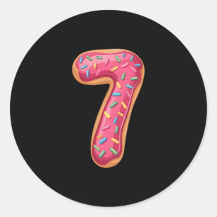 Adesivo 67 Donut Bolo Meme Engraçado 6 7 Fantasia Amigo Co