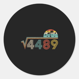 Adesivo 67 Meme Antigo Raiz Quadrada 4489 Gíria Professor