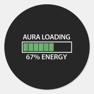 Adesivo 67 Meme Aura da Geração Alpha Carregando