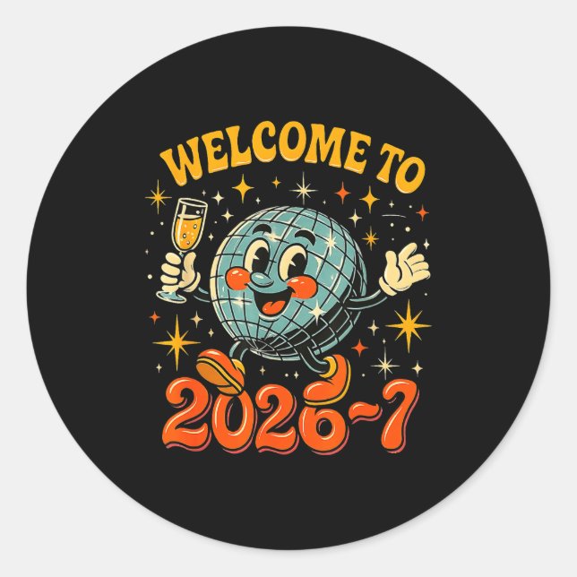 Adesivo 67 Meme Countdown Happy New Year Funny Drip Number (Frente)