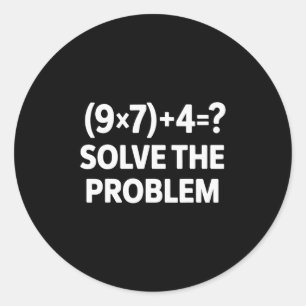 Adesivo 67 Meme Pemdas Professor de Matemática Elementar