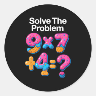 Adesivo 67 Meme Professor de Matemática Sorvete Drip 6 7 B