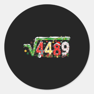 Adesivo 67 Meme Raiz Quadrada 4489 Natal Família Combinand