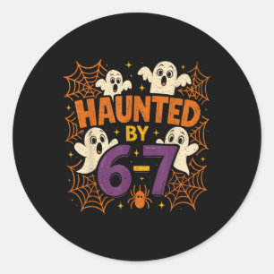 Adesivo 67 Meme Tendência Halloween Divertido Seis Sete Ge