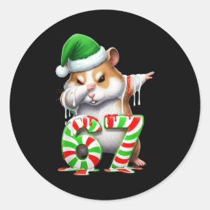 Adesivo 67 Natal Divertido 67 Brainrot Jovens Hamster Cria