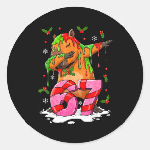 Adesivo 67 Natal Engraçado 67 Brainrot Juventude Crianças 