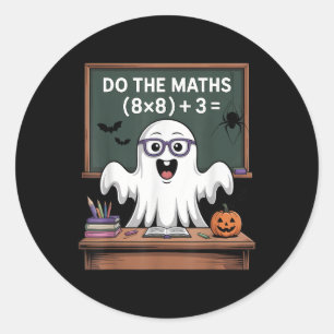 Adesivo 67 Professor Fantasma de Halloween Seis Sete Meme