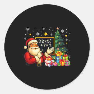 Adesivo 67 Professor Papai Noel Natal Seis Sete Meme Brain