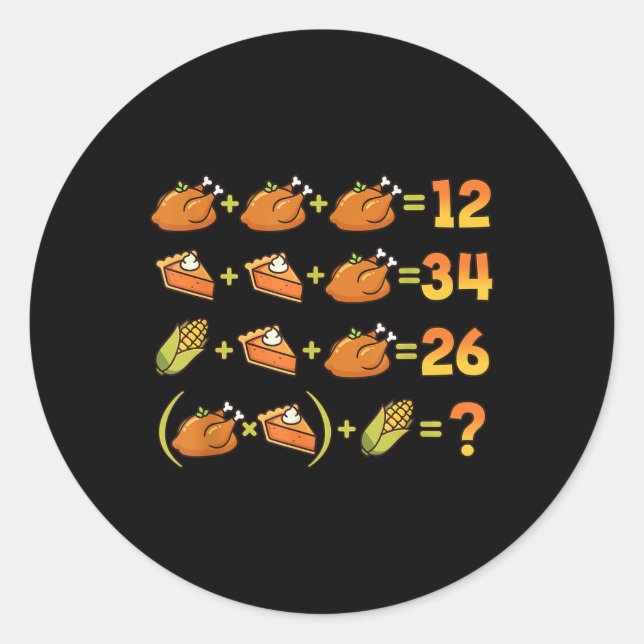 Adesivo 67 Seis Sete Meme Matemática Equação de Ação de Gr (Frente)