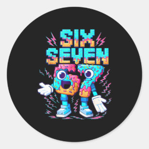 Adesivo 67 Six Seven 6-7 - Sorvete Divertido de Rotação Ce