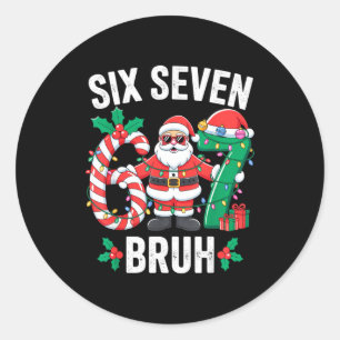 Adesivo 67 Six Seven Burh Natal 6 7 Meme Pijamas Gen A