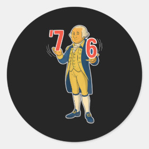 Adesivo 67 Six Seven Camiseta engraçada do meme de George