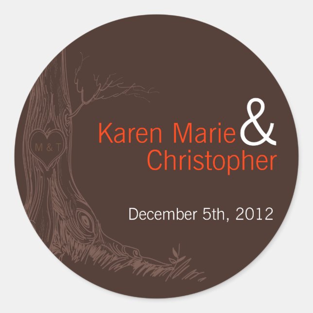 Adesivo 6 - 3" Vinhetas De Favor Caiam Em Árvore Cartuchos (Frente)