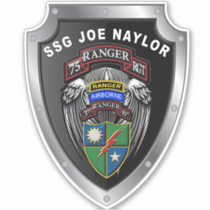 Adesivo 75º Regimento Ranger 3º Bat "Rangers Lideram o Cam