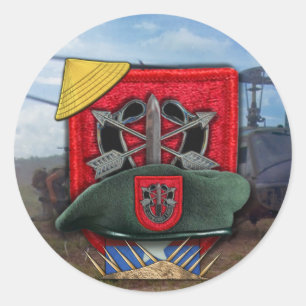 Adesivo 7 Especial força Green Berets flash Sticker