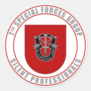 Adesivo 7o Grupo das forças especiais