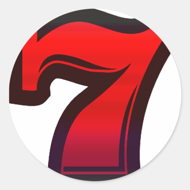 Adesivo 7s sortudos (Frente)