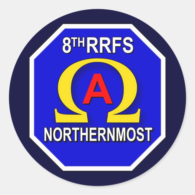 Adesivo 8º RRFS 1s (Frente)