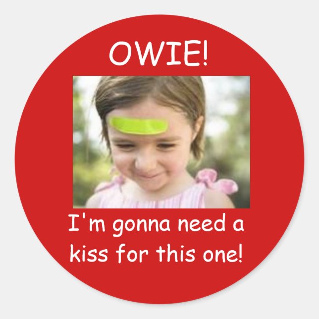 Adesivo 81AJHU-00000012-001[1], OWIE!, vou precisar de... (Frente)