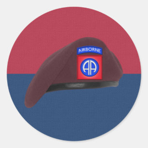 Adesivo 82.a Divisão Aérea Iconic Beret
