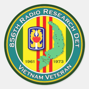 Adesivo 856th RRD 1 - ASA Vietnam