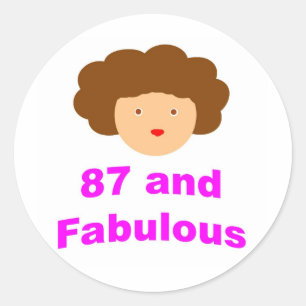 Adesivo 87 e Fabuloso!