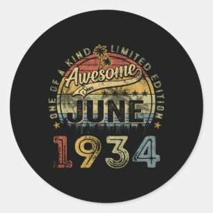 Adesivo 89º Espetacular Desde Junho De 1934 89