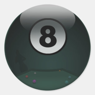 Adesivo 8 Ball