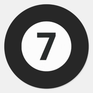 Adesivo 8 Piscina Ball 7 Billiards Figurume Halloween Mães