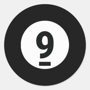 Adesivo 8 Piscina Ball 9 Billiards Figurume Halloween Mães