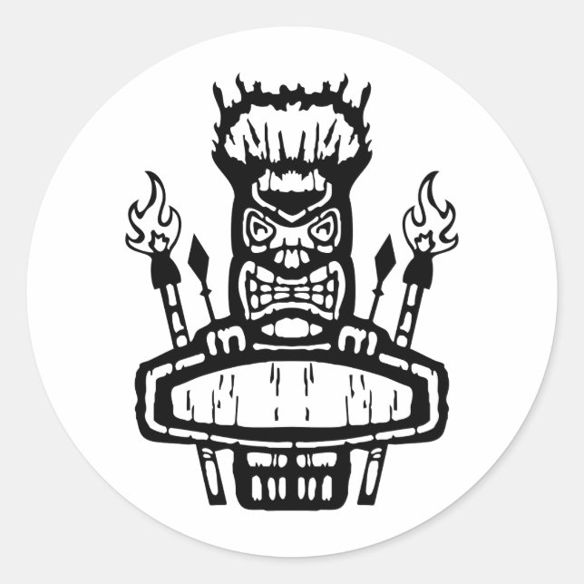 Adesivo 9213032011 Tiki (Rocker & Kustom) (Frente)