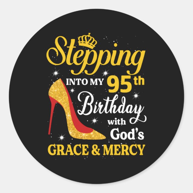 Adesivo 95 Entrando No Meu 95º (Frente)