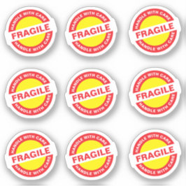 Adesivo 9PCS Ecommerce Fragile Stickers