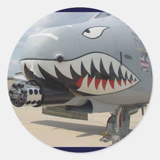 Adesivo A-10 THunderbOLT (Frente)