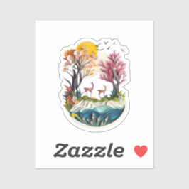 Adesivo a aceitação da natureza