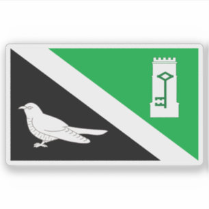 Adesivo A aldeia de Heathfield bandeira, East Sussex, Ingl