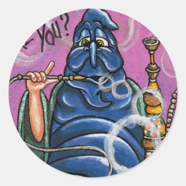 Adesivo A Alice CATERPILLAR no Sticker Wonderland (Frente)